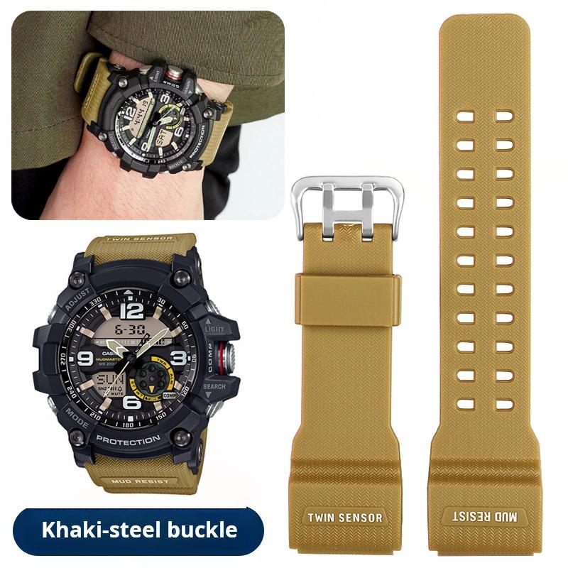 

GWG1000 Watch band For Casio G-Shock Little/Small Mud King GG-1000 GWG-100 GSG-100 Waterproof Resin Silicone rubber watch strap Special size