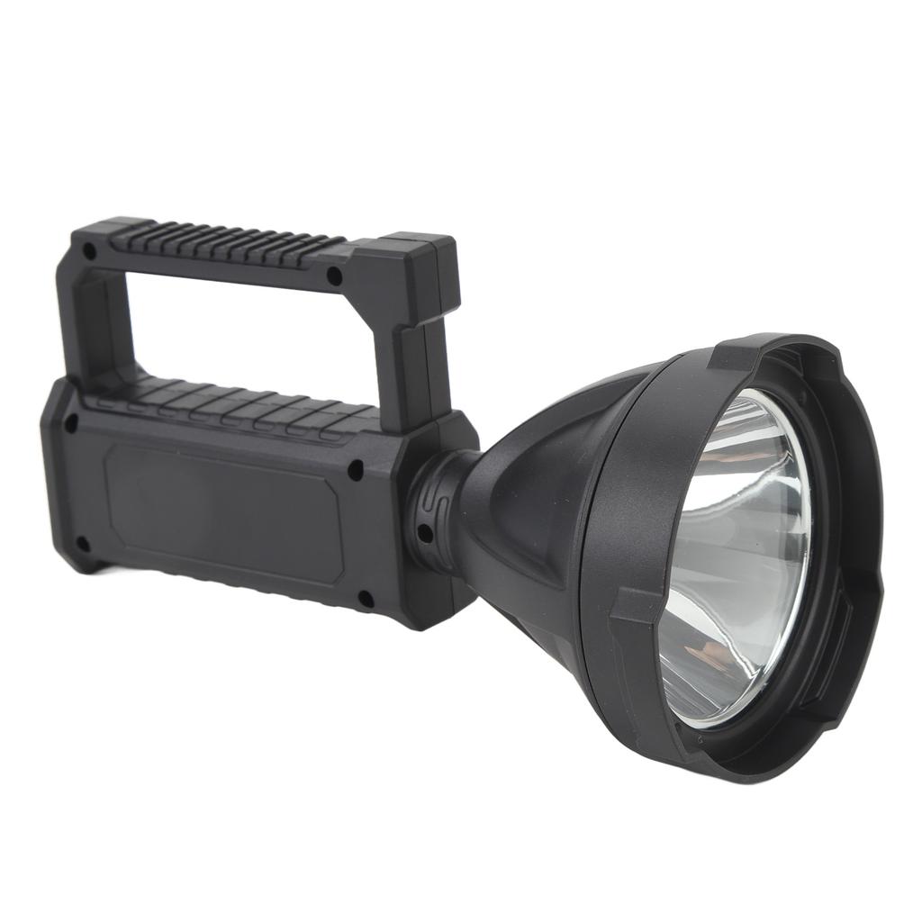 LED Searchlight Strong Bright Long Range Lighting Waterproof Handheld Spotlight Flashlight with Multifunction Bracket