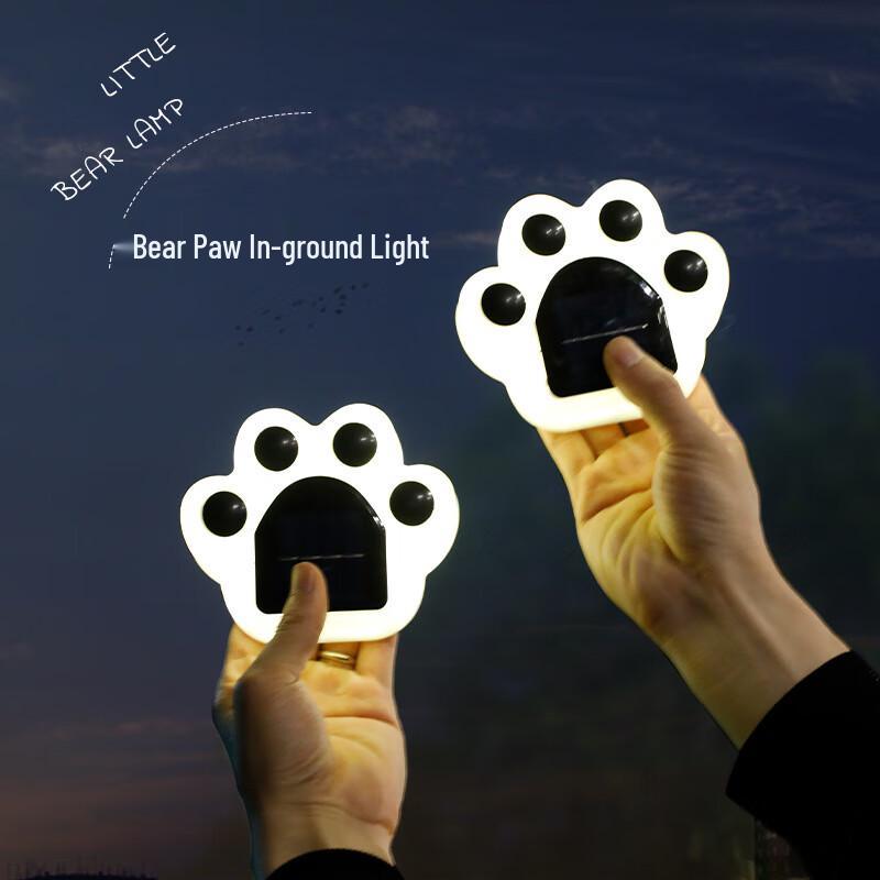Solar Bear Paw Garden Decorative Light