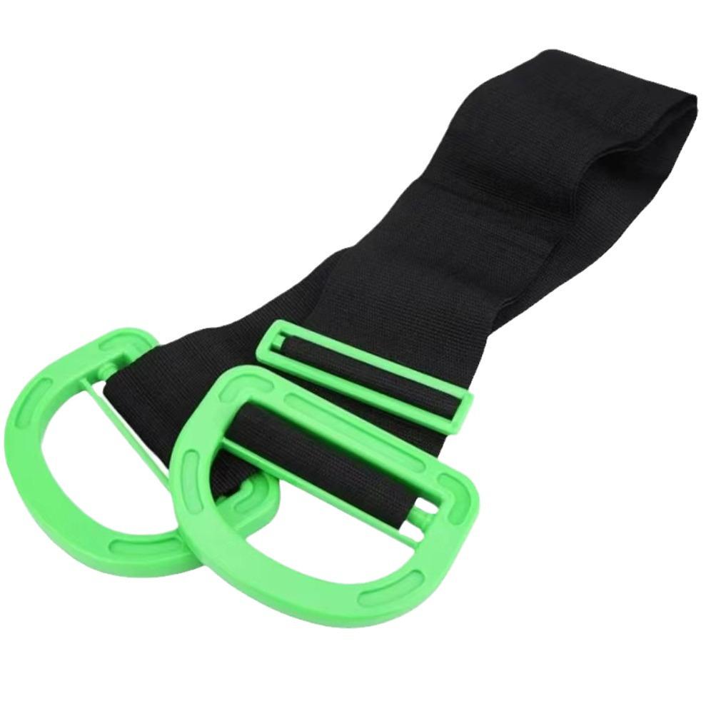 Single-Person Heavy Object Carrying Belt with Labor-Saving Moving Straps and Harness