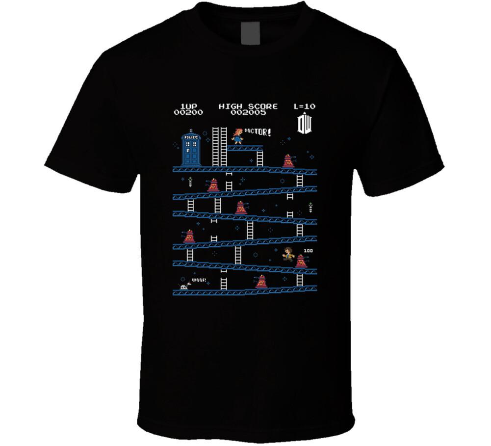 Doctor Who Donkey Kong T Shirt S