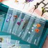 Dried Flower Bookmark Semi-Transparent Natural Plant Bookmark Pet Bookmark Natural For Books Office Study