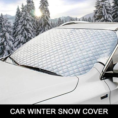 Autoabdeckungen Auto Windschutzscheibenabdeckung Anti Schnee Frost Eis Windschutzscheibe Staubschutz Hitze Sonnenschutz Eis Groß Schnee Staubschutz