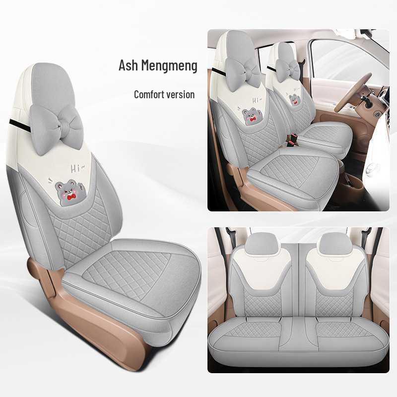 Wuling Bingo PRO Full Coverage Linen Seat Covers - All Seasons