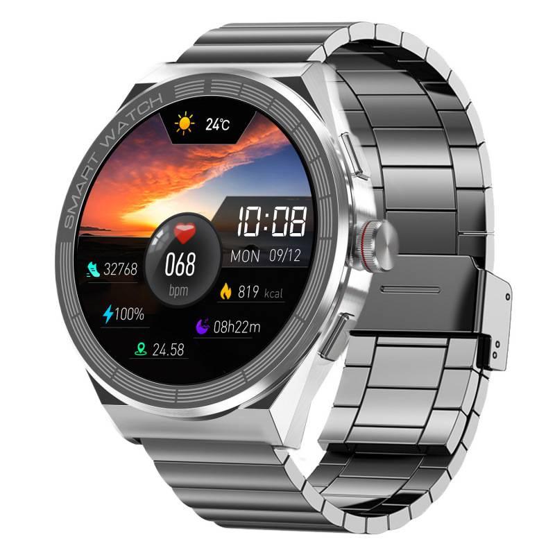 Smartwatch Pro 1.45\" Round Screen: Sport, Bluetooth Calling, NFC, Heart Rate, Alipay Enabled
