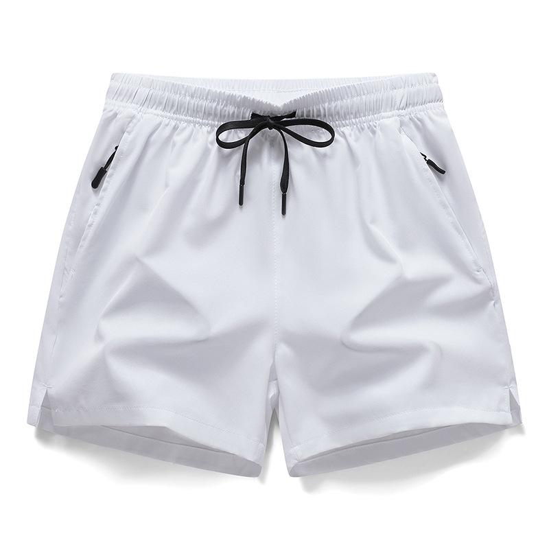 Men's Lightweight Sweatpants Summer Casual Pockets Shorts Basic Short Pants Jogging Beach Shorts Men