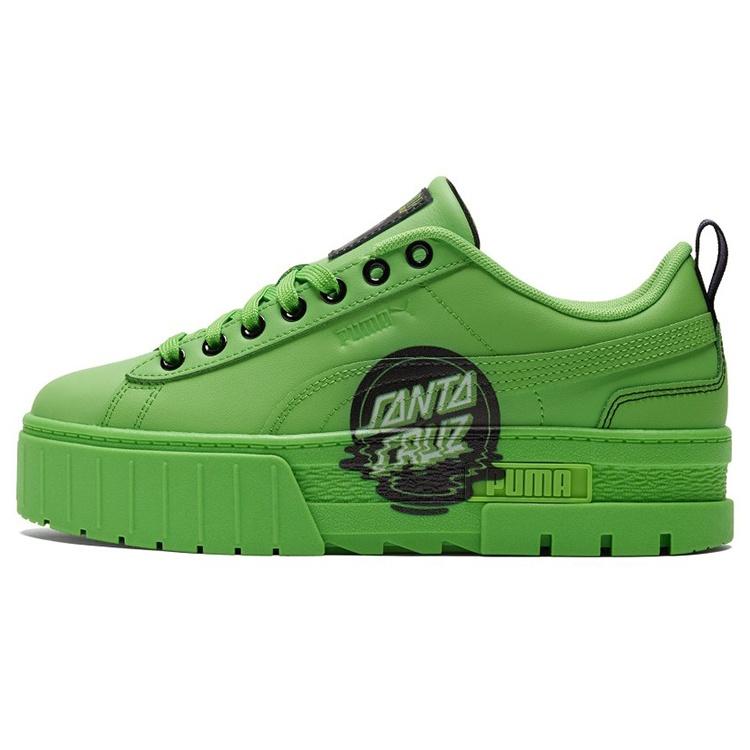(WMNS) PUMA Santa Cruz x Mayze Green Flash Women s 381092-02 EU 36