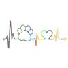 Cute Car Stickers Funnny Heartbeat Cat Paw Print Dog Paw Print Creative Footprint Stickers Panda Stickers