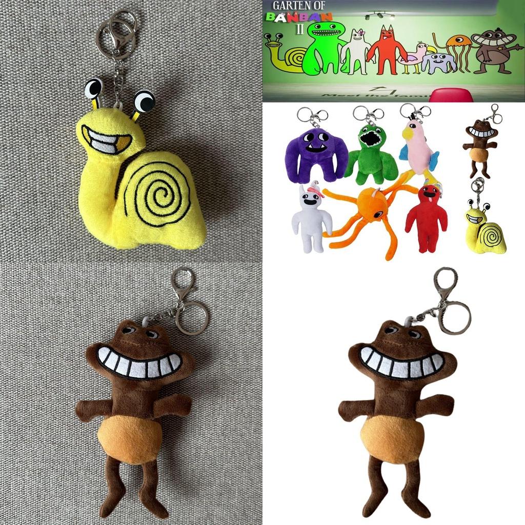Garten Of Banban Plush Keyring With Short Plush Material Small Animal Toy For Teen Accessories