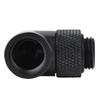 90 Degree Angle Rotary Tube Fitting PC Water Cooling G1 4 Thread Elbow Connector
