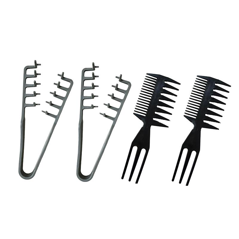 Pettine Volumizzante a Denti Lari Strumenti per Arricciare Capelli con Texture Soffice per Uomini Ideale per Tutti i Tipi di Capelli Strumenti per Acconciature