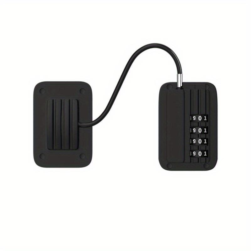 1 szt. Aluminiowy zamek do lodówki, Zamek do lodówki na kombinację z kodem, Zamek do szafy zamrażarki pionowej, Przemysłowy zamek zabezpieczający