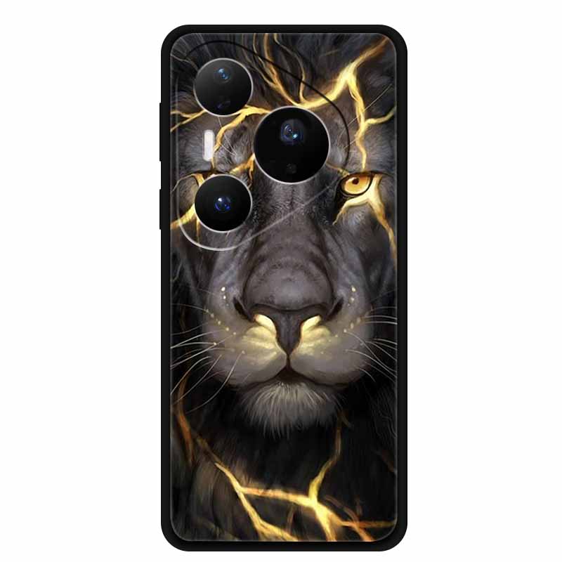 Handyhülle Für Huawei Pura 80 Pro+ Hüllen Für Huawei Pura 80 Pro Coole Silikon Weiche TPU Hülle Stoßfest Anti-Schock Hülle