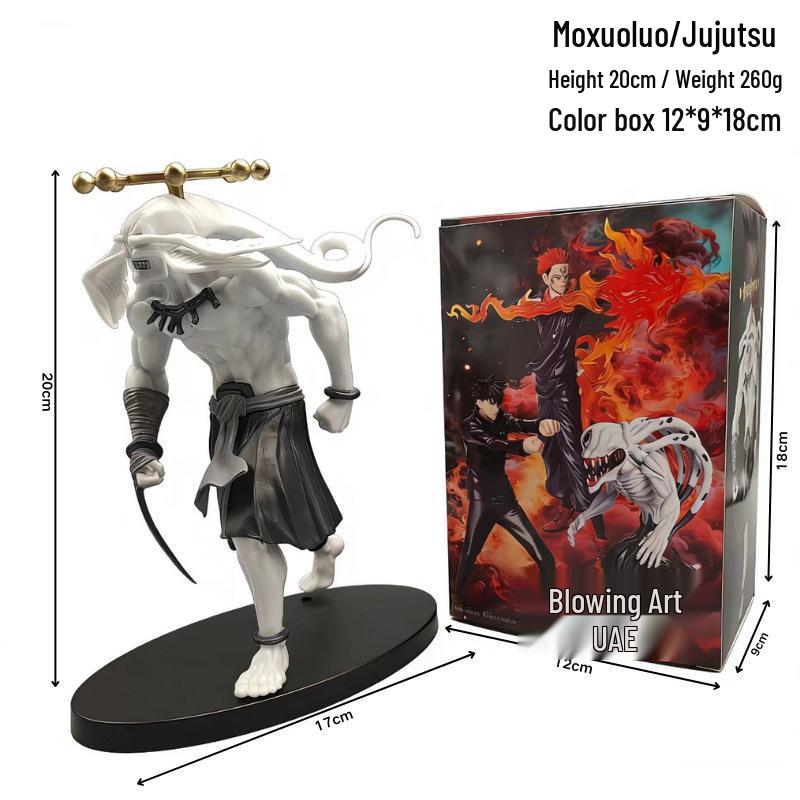 Jujutsu Kaisen Ryomen Sukuna & Yuji Itadori Cursed Spirit Anime Figure Desktop Ornament