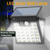 2/4/6PCS Solar Wall Lamp Outdoor Motion Sensors Lights Garden Decoration Waterproof Solar Security Street Lamp for Garage Fence