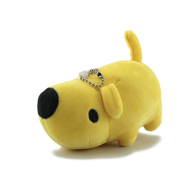 

Капу Багкэт Плюшевая Игрушка Мультяшный Милый Брелок Декоративный Подвеска для Подарочного Пакета Фигурка Yellow Dog