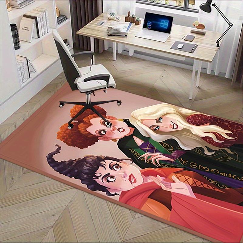Office Rug Hocus Pocus, Sanderson Sisters theme 3D Printed Anti-Slip Rug-Machine Washable for Living Room