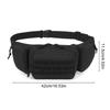 Men's Tactical-Waist Bag High-Density Nylon Fiber Outdoor Sports Durable Storage With Adjustable Strap