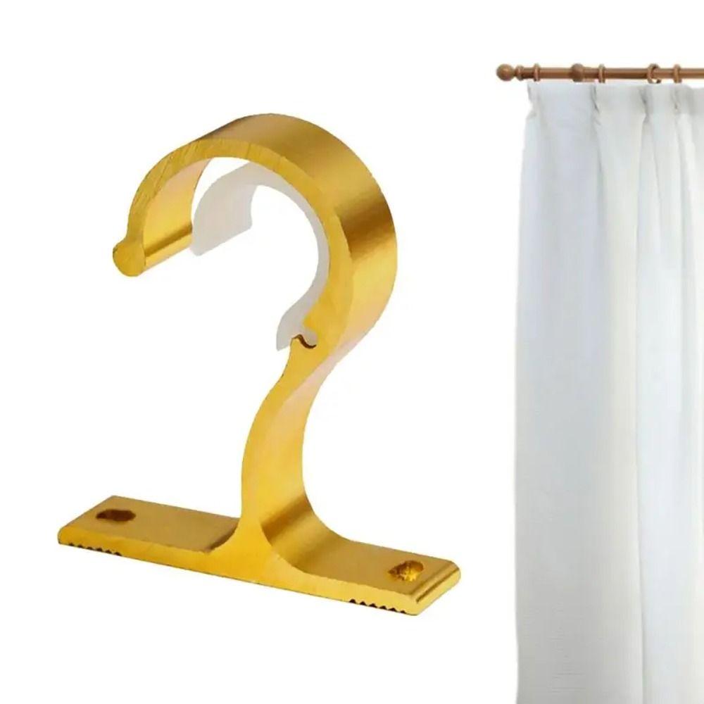 1Pc Home Deckenstange Installation Haken Wandmontage Gardinen Hängegestell für Küche Wohnzimmer