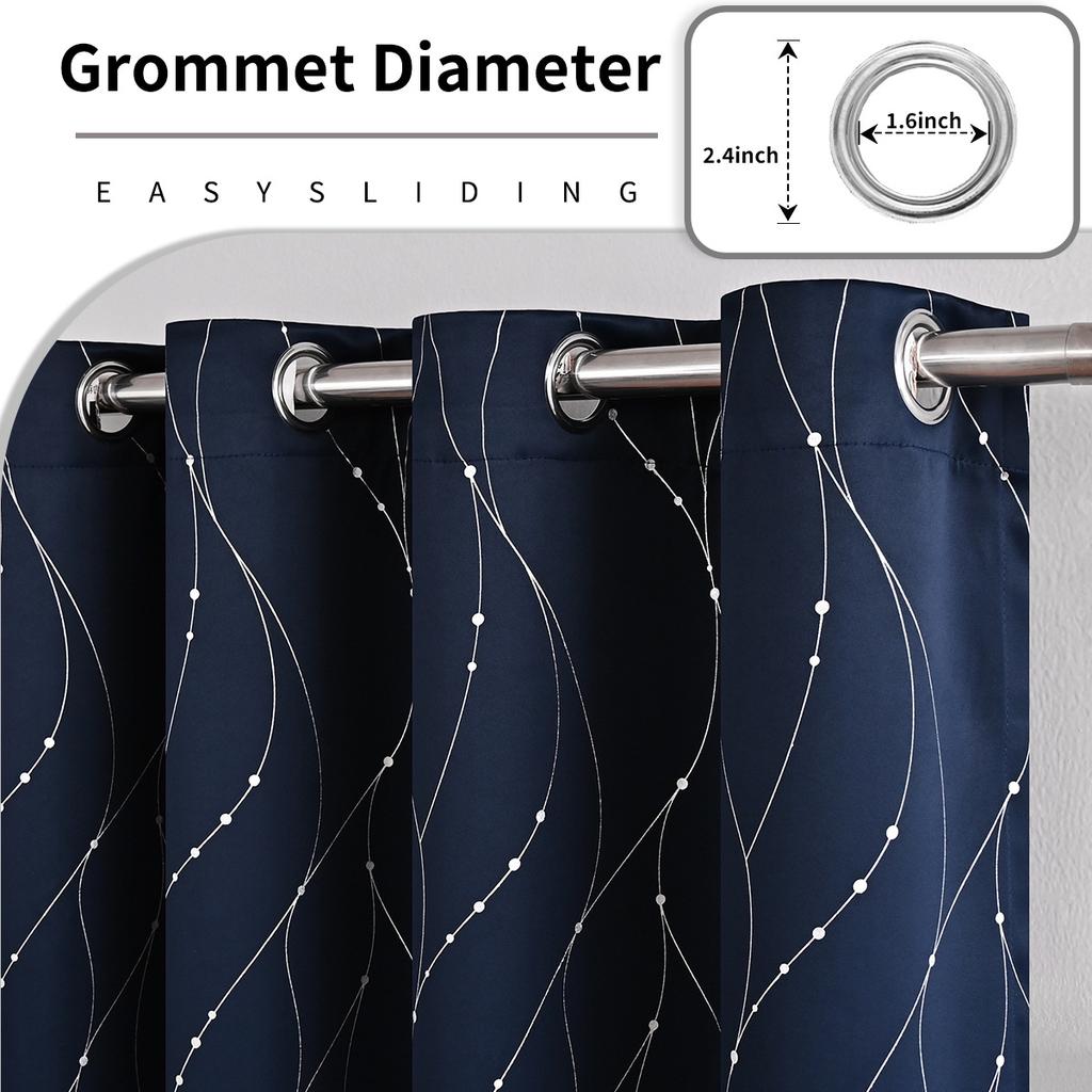 2025New High Quality Curtains Bedroom Living Room Sunscreen Curtains Meteor Curtains