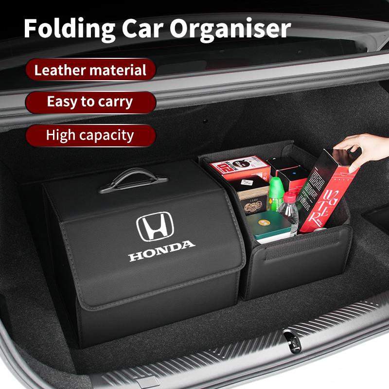 Car Trunk Storage Box Large Capacity Tools Organizer Accessories For Honda Civic Fit Accord Odyssey City Pilot Jazz CRV HRV Lege XO9