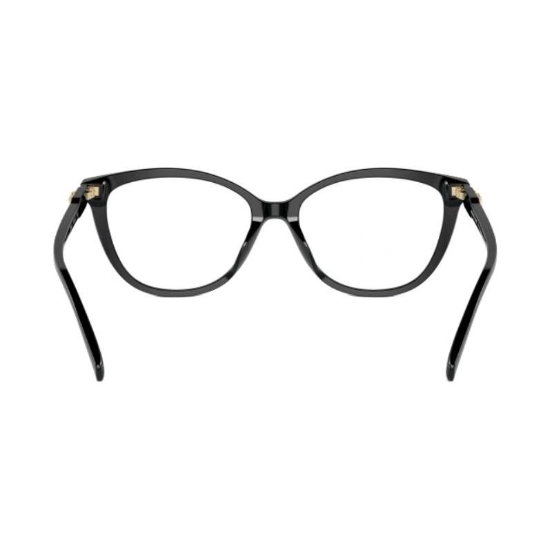 MICHAEL KORS Logo Sign Plastic Cat Eye Optical Frame Women's Black Black 54