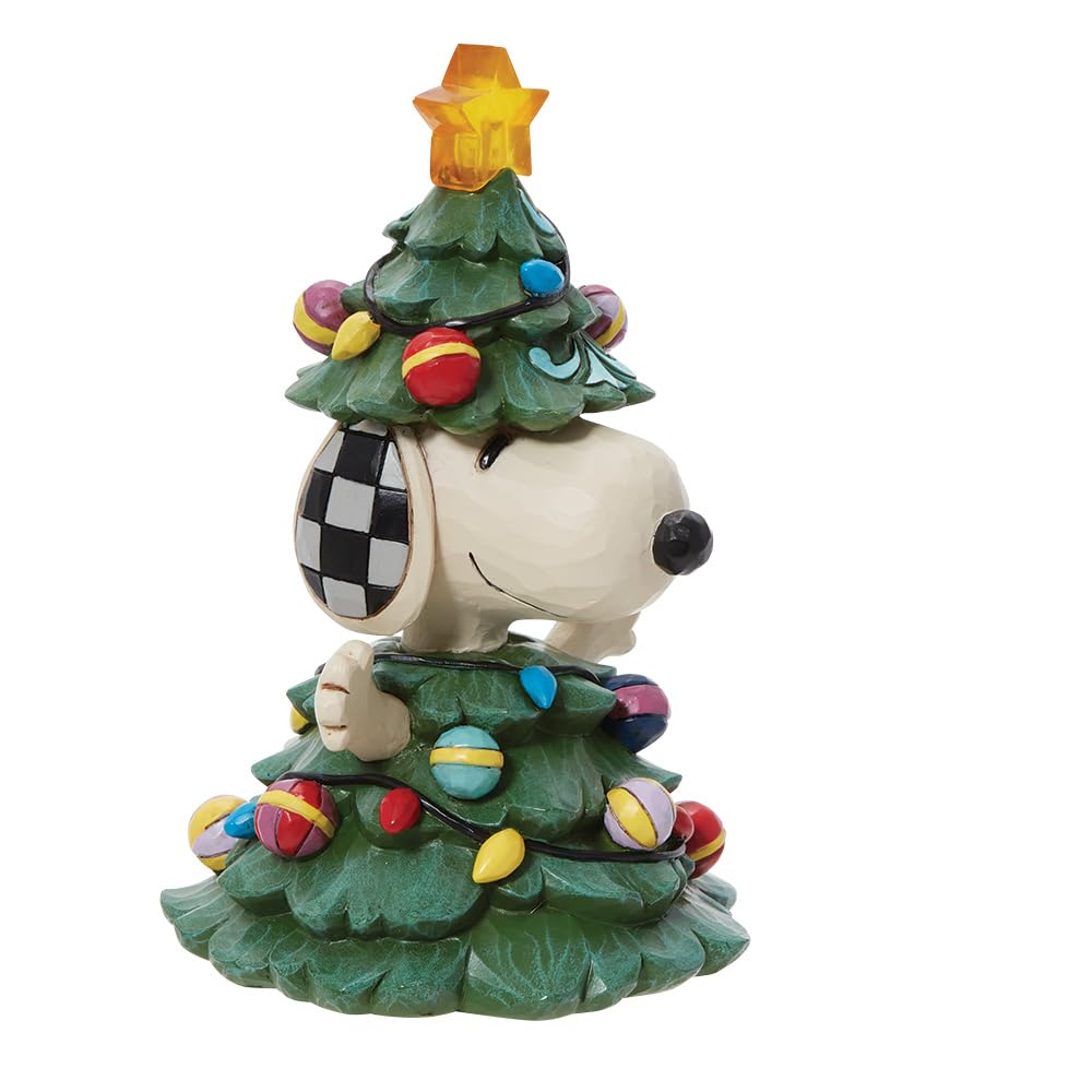 JIM SHORE Snoopy Christmas Tree 6013042