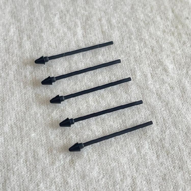 Förpackning med 5 pennpåfyllningar med klämma för säker fastsättning för Tab S11/S11Ultra Stylus-pennor