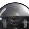 Eyes 7Inch Round Headlights 200W Amber Lights Beam for JK LJ