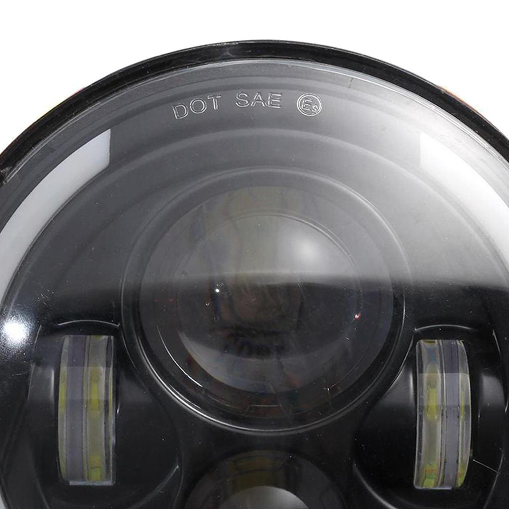 Eyes 7Inch Round Headlights 200W Amber Lights Beam for JK LJ