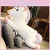 Charming Short Plush Unicorn Stuffed Animal Pillow Comfortable Bedside Support For Children