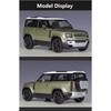 Welly 1/26 Land Rover Defender 2020 SUV Alloy Car Model Diecast Metal Toy Off-road Vehicles Car Model Simulation Childrens Gifts