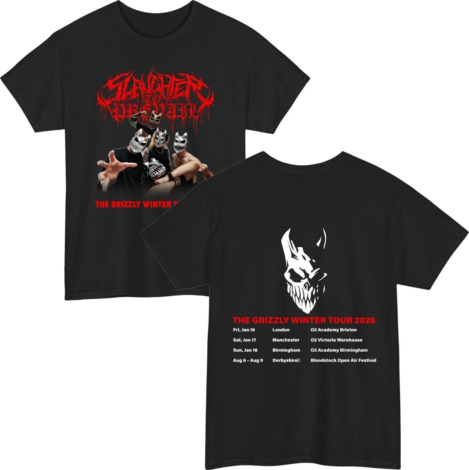 New!! Slaughter To Prevail Band T-Shirt Metal Tour 2026 XL
