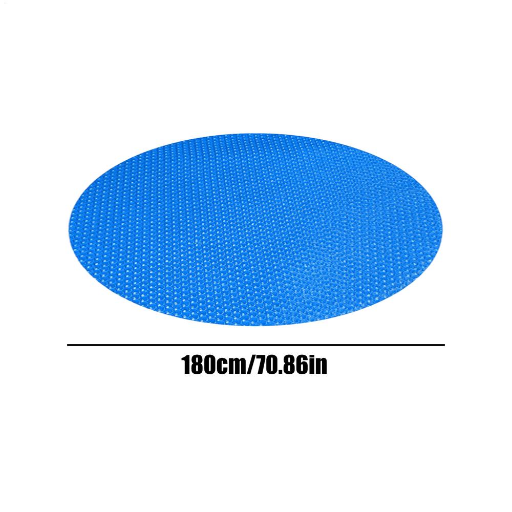 NEW Solar Pool Cover Swimming Pool Bubble Solar Cover Heat Retaining Blanket Wear-resistant Free Cutting Solar Covers 6FT/8FT
