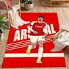 Ronaldo's Iconic Celebration Themed Anti-Slip Rugs - Polyester Home Decor, Suitable for Bedrooms, Living Rooms, Doorways, Studios, and Decorations