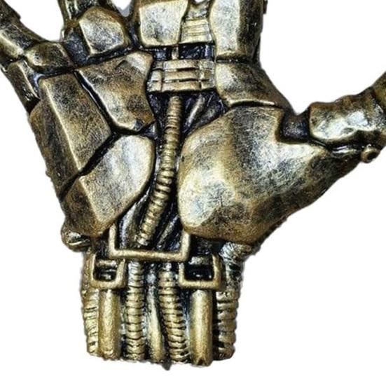 Basketball Holder Mechanical Hand Shaped Ball Holder for Basketball Soccer Volleyball Wall Mount Sports Ball Display Organizer for Room Garage