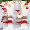 Christmas Santa Claus Curtain Buckle Tieback Holder Ornaments Window Home Doll Room Decoration Holiday Xmas Supplies Cartoo A5Z4