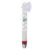 Floating Aquarium Thermometer Transparent Aquarium Thermometer Glass Fish Tank Thermometer
