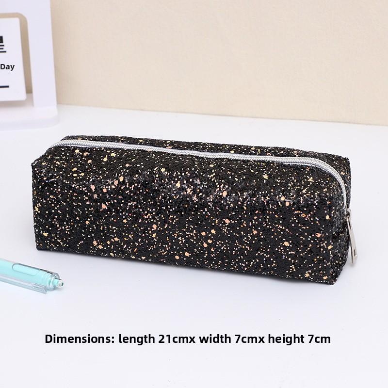 Korean Stationery Pencil Cases For Girls Glitter Pencil Case Trousse Pen Case Sequin Estuche School Supplies Pencil Pouch