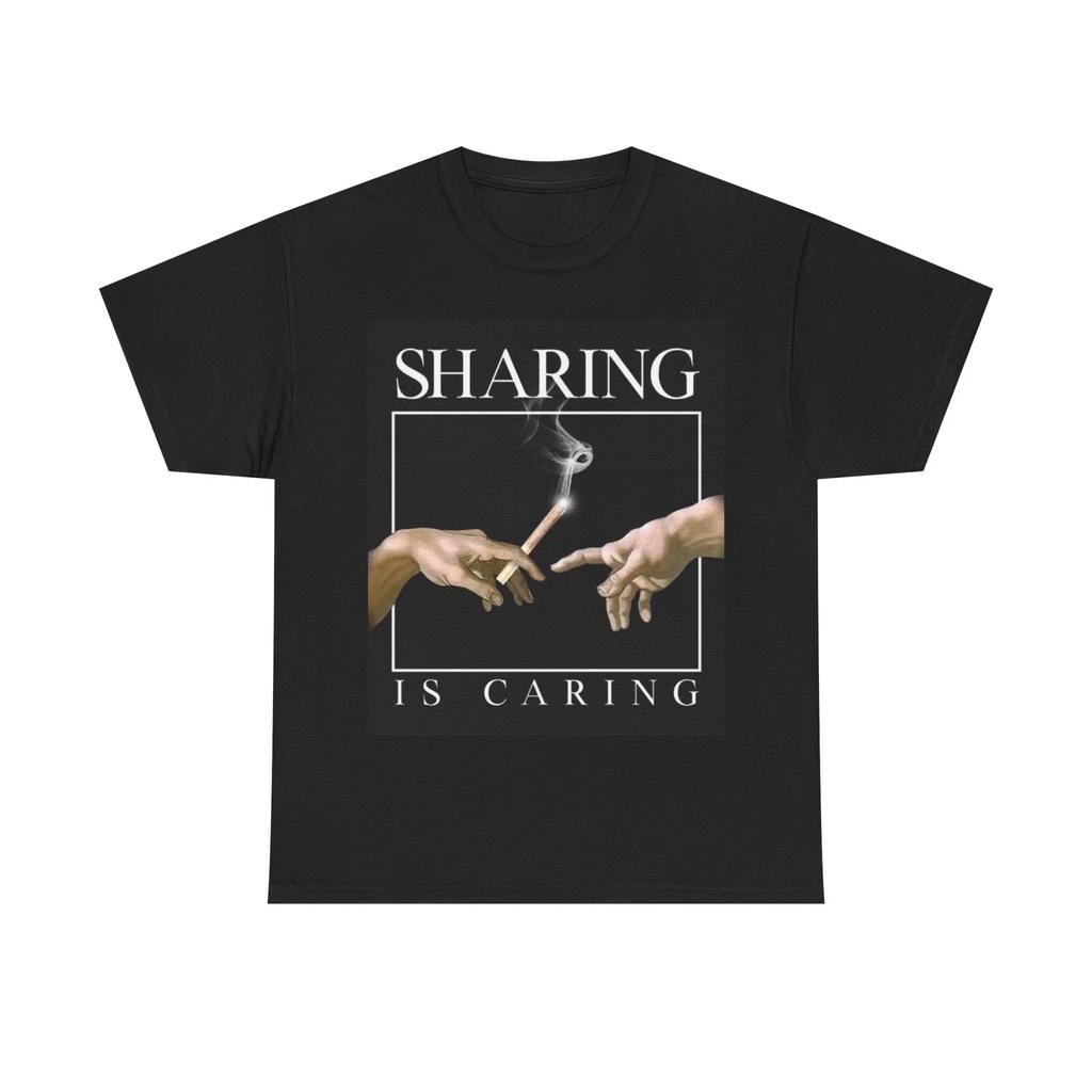 Men's and Women's T-shirts Sharing Is Caring