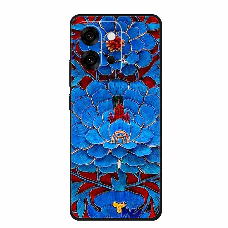 3D Emboss Case For OnePlus 13T 2025 Phone Case 13 T Coque Flowers Silicone Soft Back Cover For OnePlus 13s 2025 Case 13 s Funda
