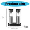 Electric Peppers Mill Automatic Salt Mill Peppers Grinder USB Rechargeable Adjustable Mill Suitable for Kitchen Cooking