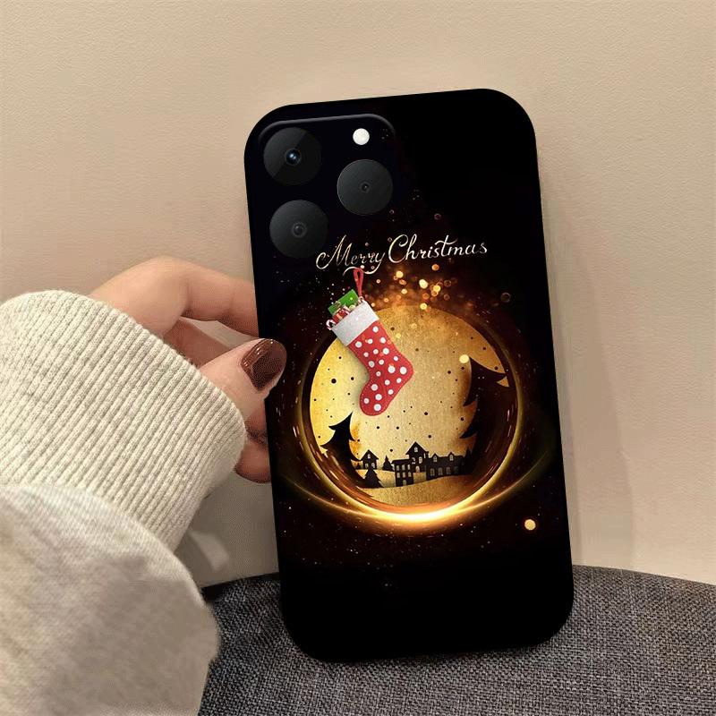 Christmas Case For Realme 14 13 15 Pro Plus 14X 15T 14T Funda Fashion Soft Silicone TPU Phone Cover For Realme 14 Pro Lite Coque