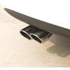 3 Inch Exhaust Tip, Universal Stainless Steel Exhaust Tailpipe Dual Tailpipe Slant For Most Cars