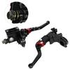 Universal 7 8in Hydraulic Adjustable Brake Upper Pump Clutch Levers Handle Assembly (Black)