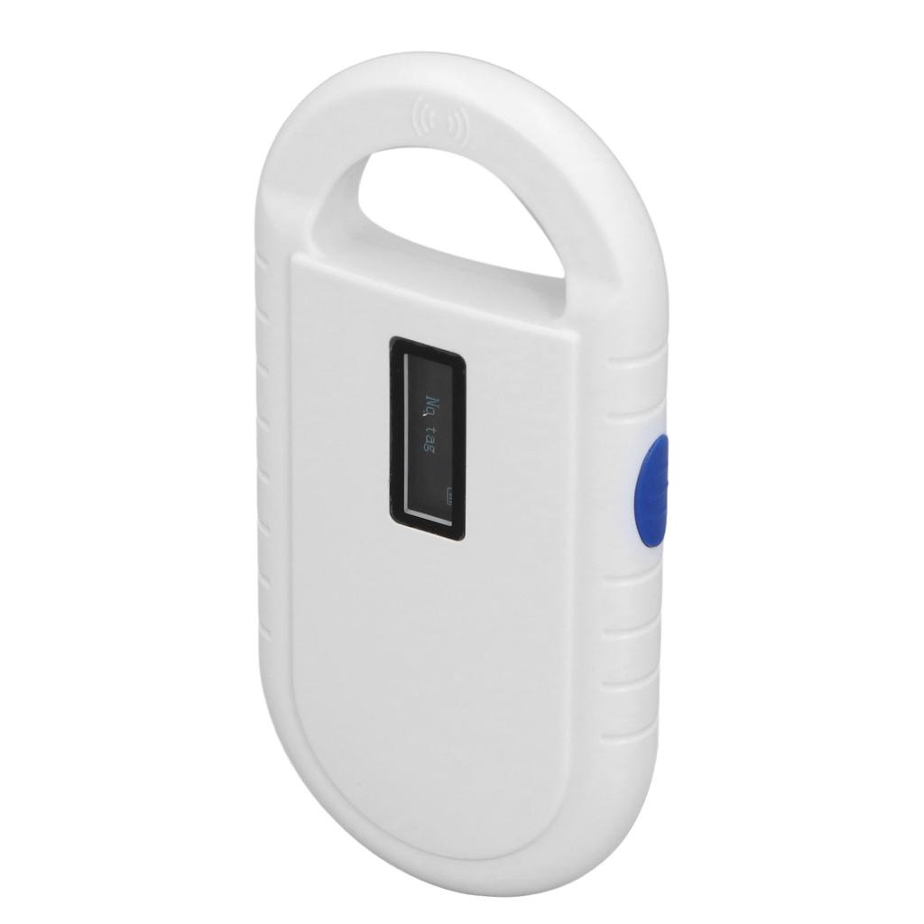 Haustier-Mikrochip-Lesegerät, wiederaufladbar, 134,2 K, 125 kHz, Handheld-Tierchip-ID-Tag-Lesegerät, Scanner für ISO