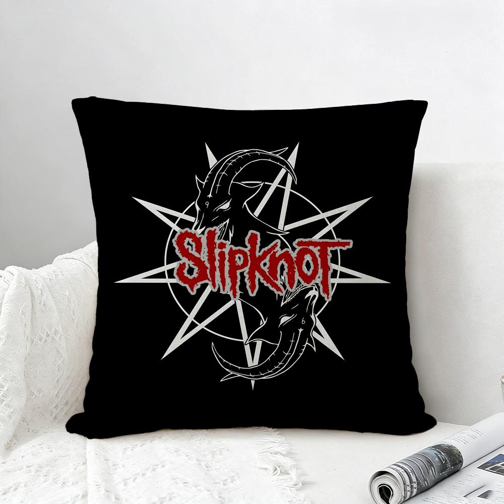 Band Slipknot Cushion Cover Natural Linen Pillowcase Set AllinOne Decor for Sofa Bedroom  Chair