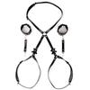 Manufacturer Nightclub Men's Erotic Bondage Leather Alternative Bondage Sm Props Supplies Male Slave Wear Toys