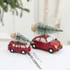 Hanging Desktop Ornament Resin Car Miniature Gifts Christmas Car Model Pendant Xmas Decoration