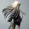 [USED] Arknights Syracuse Lapland Figure, approximately 24cm tall